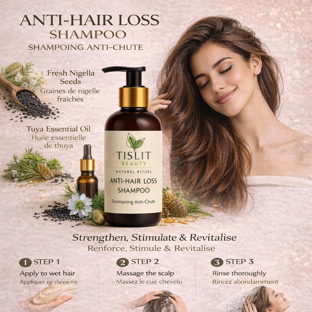 SHAMPOOING ANTI-CHUTE – soin fortifiant