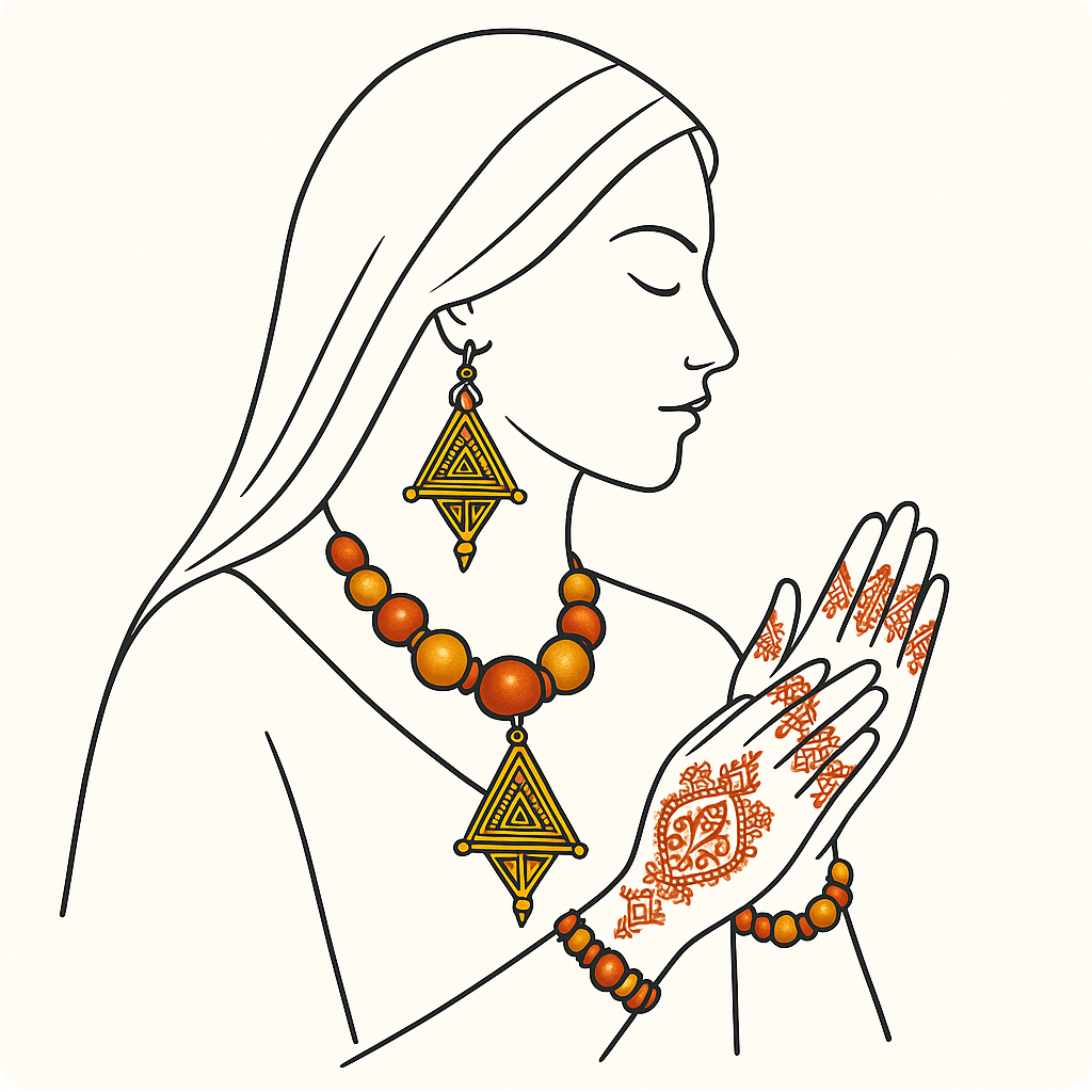 From Henna to Jewelry: Ancestral Signs of Amazigh Beauty
