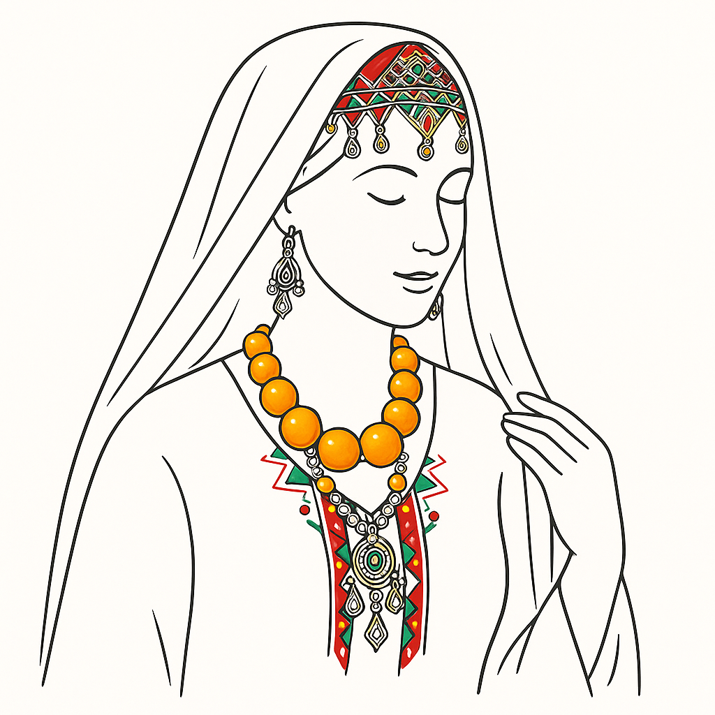 The Amazigh bride’s beauty preparations
