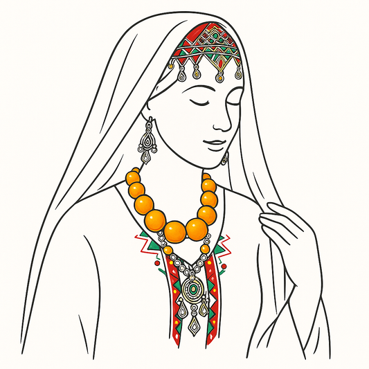 The Amazigh bride’s beauty preparations