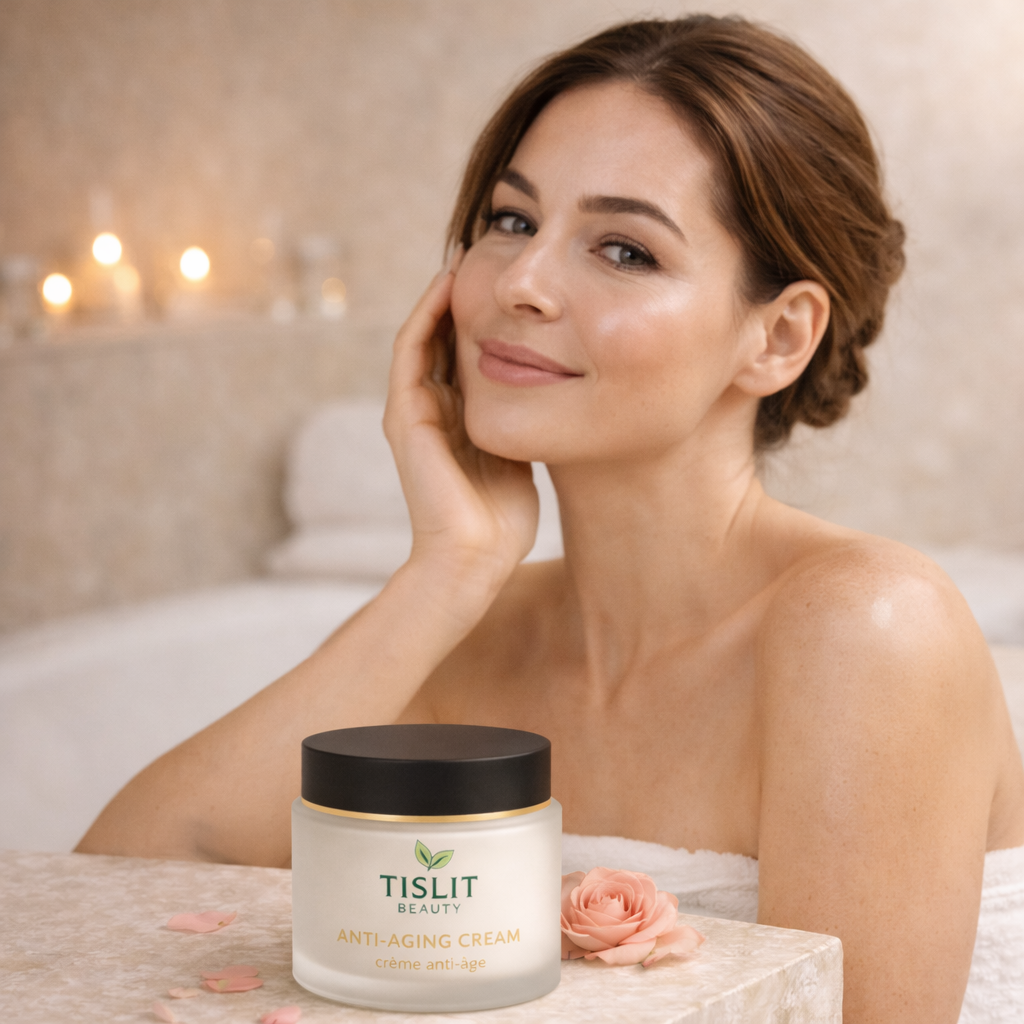 CRÈME VISAGE ANTI-ÂGE – soin fermeté & éclat