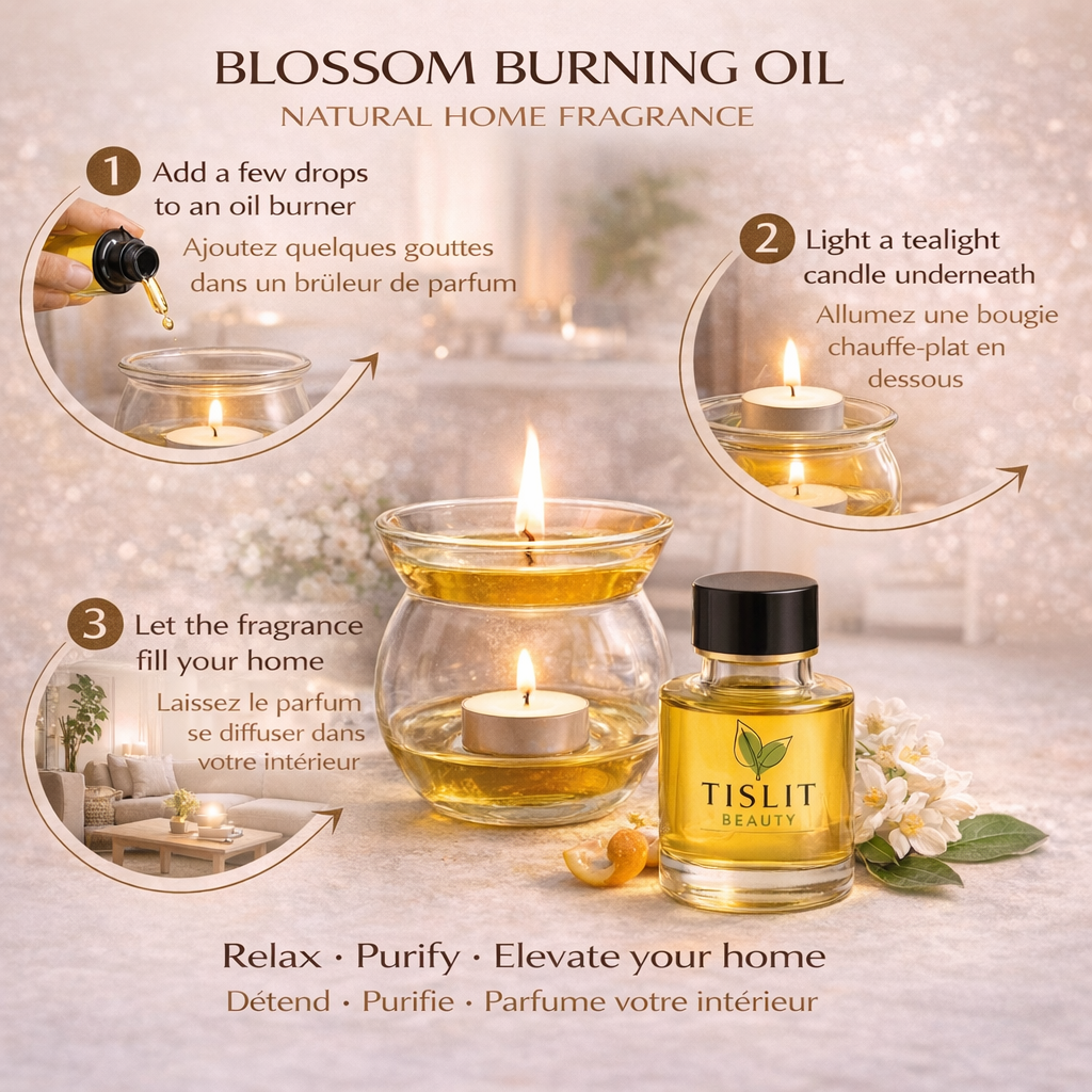HUILE PARFUMÉE FLEUR D’ORANGER – parfum d’intérieur apaisant