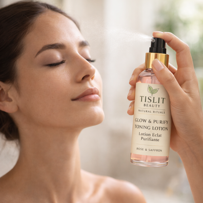 LOTION TONIQUE ÉCLAT & PURIFICATION – eau florale revitalisante