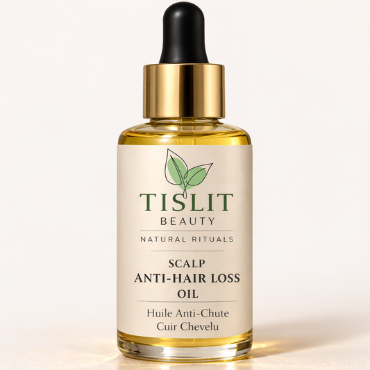 HUILE CAPILLAIRE ANTI-CHUTE – soin intensif cuir chevelu