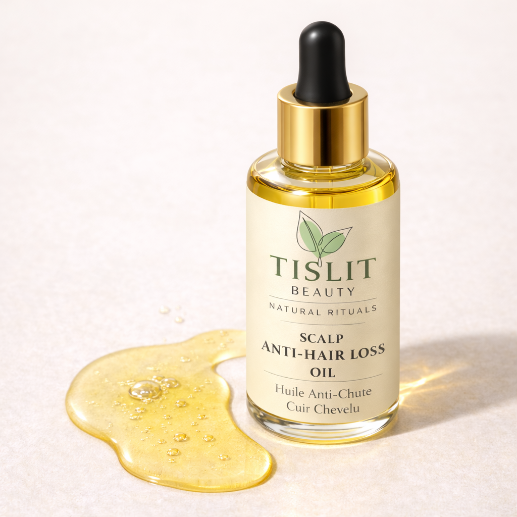 HUILE CAPILLAIRE ANTI-CHUTE – soin intensif cuir chevelu